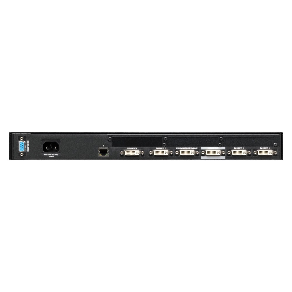 Multiviewer4 Portas DVI Compativel com HDMI Full HD 1080p 1U Profissional (TV ONE)