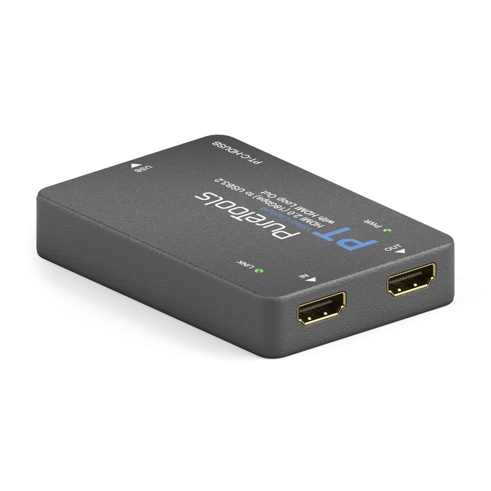 Placa de captura e conversão de HDMI 4K 60HZ Via USB 3.2 (Purelink)