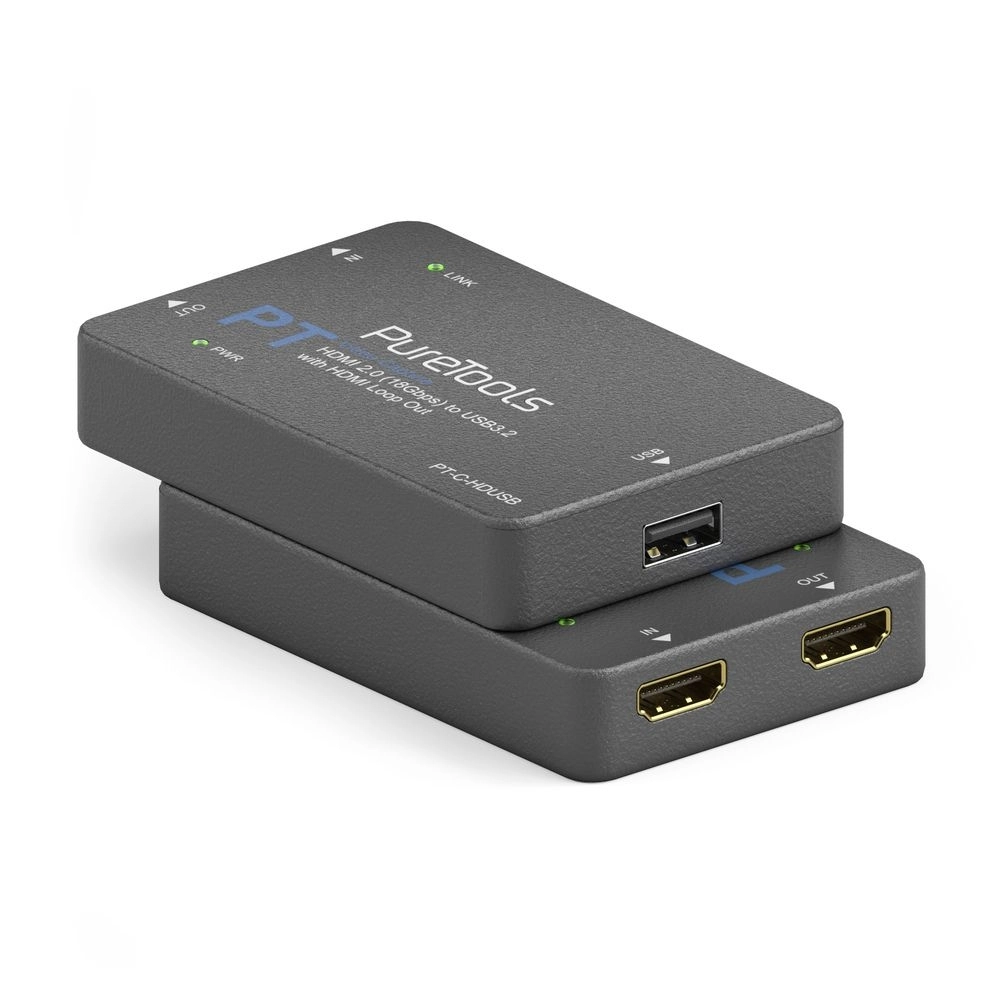 Placa de captura e conversão de HDMI 4K 60HZ Via USB 3.2 (Purelink)