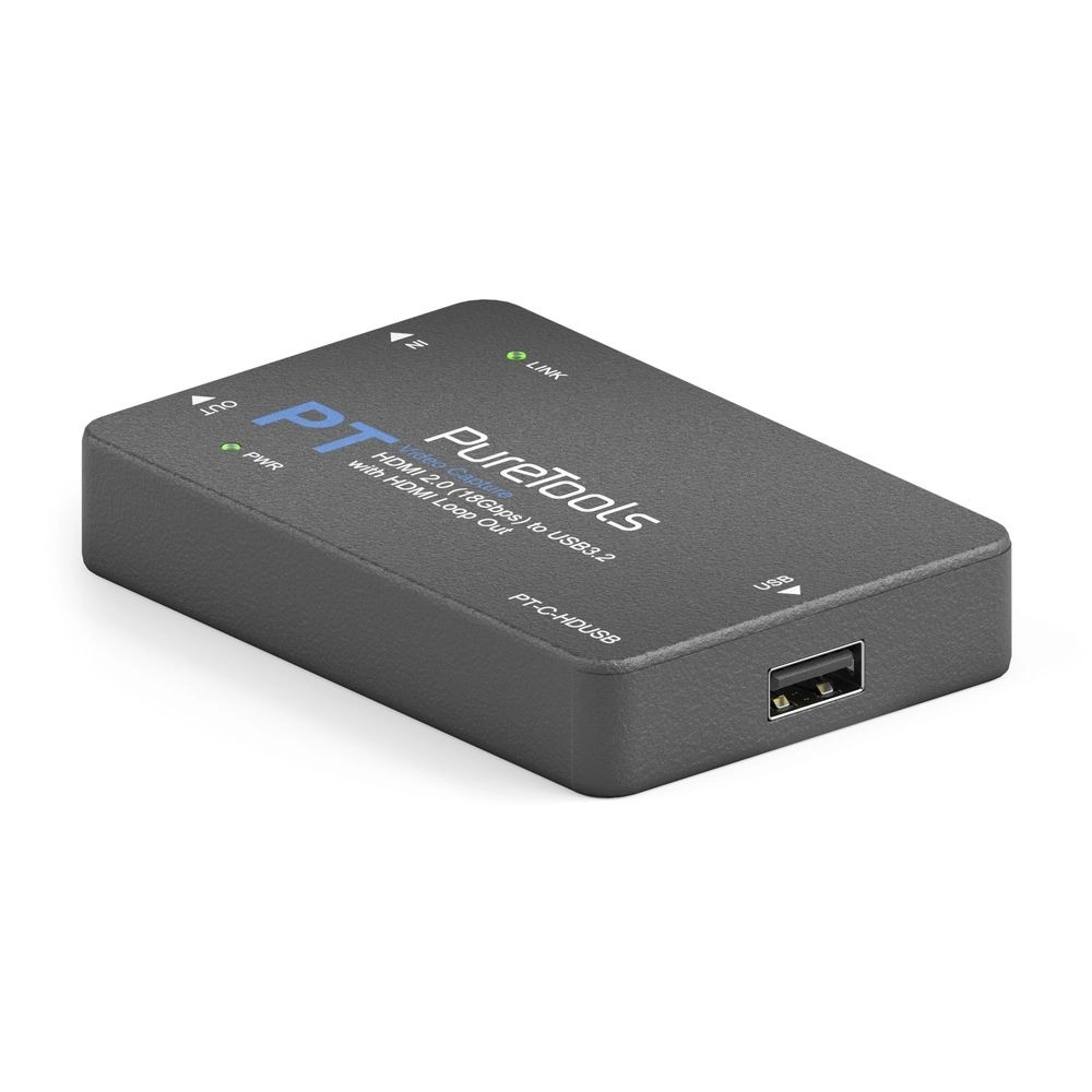 Placa de captura e conversão de HDMI 4K 60HZ Via USB 3.2 (Purelink)