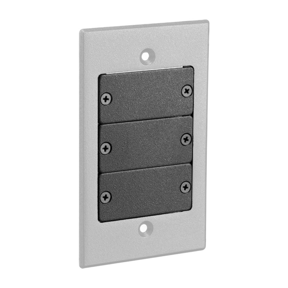 PLACA DE INSERÇÃO PRETA PARA COBERTURA DE SLOT (KRAMER)