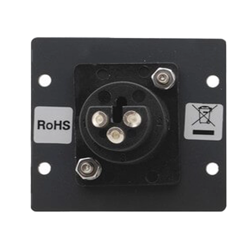 PLACA DE INSERÇÃO XLR FÊMEA PRETO (KRAMER)