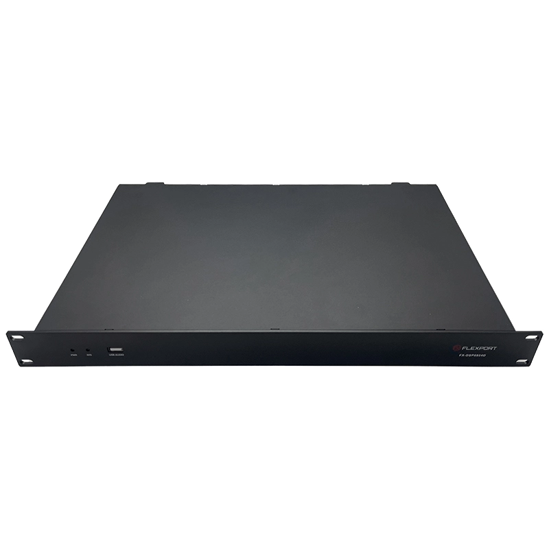 PROCESSADOR DE AUDIO DSP 8x4 ANALOG. C/ DANTE 8X8 (FLEXPORT)