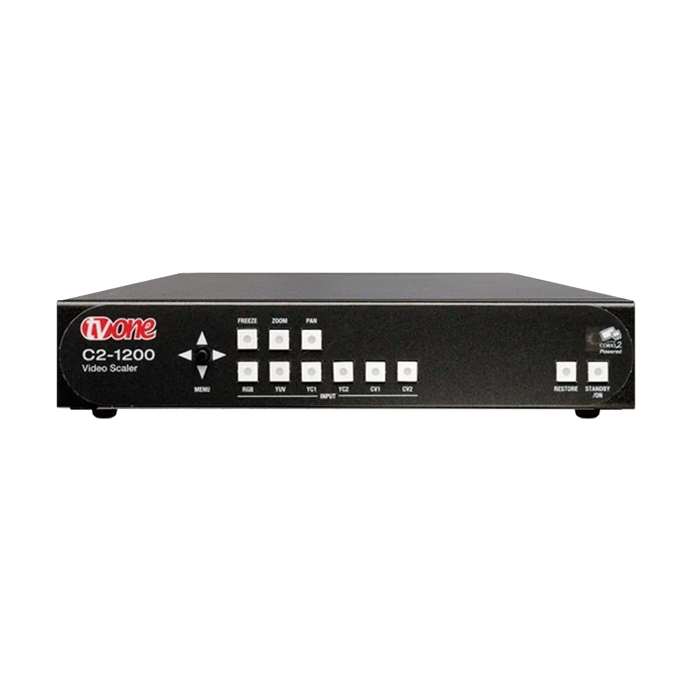 Scaler e Switcher de Vídeo CORIO2 com Saída UTP de até 300m e Suporte Full HD 1080p (TV ONE)