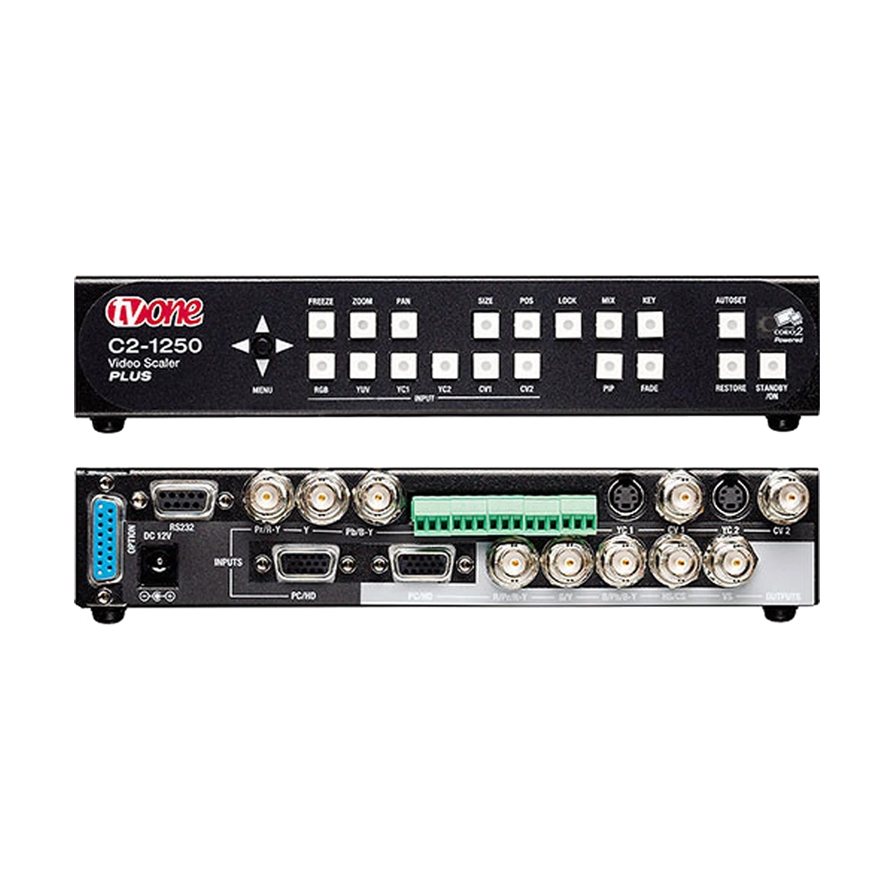 Scaler Profissional Switcher AV com PIP Chromakey e Saída UTP de até 300m (TV One)