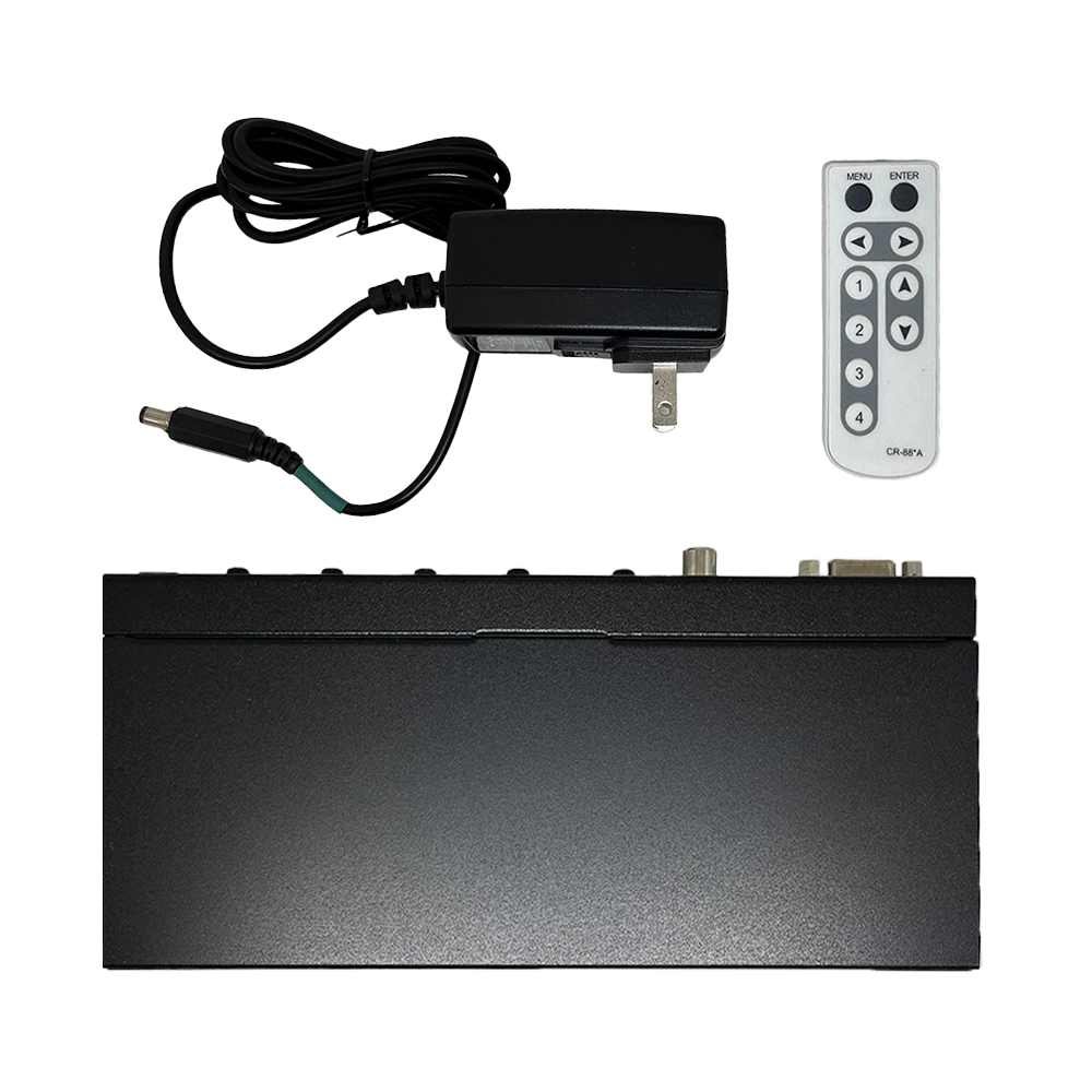 Seletor HDMI 1.4 com RS232 e saída ARC com controle remoto (TV ONE)
