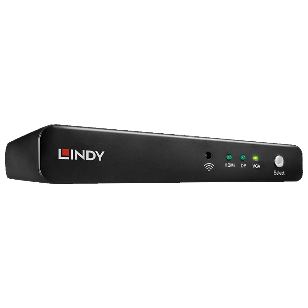SELETOR E SWITCH HDMI 1 DISPLAYPORT E 1 HDMI IN PARA 1 HDMI OU 4K 30HZ (LINDY)