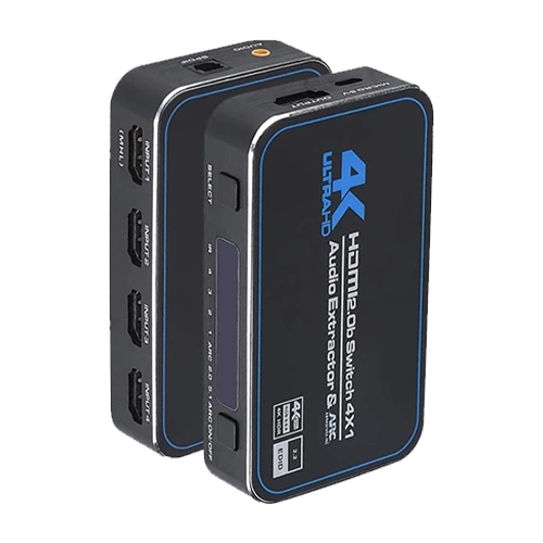 SELETOR HDMI 4X1 C/ CONTROLE REMOTO