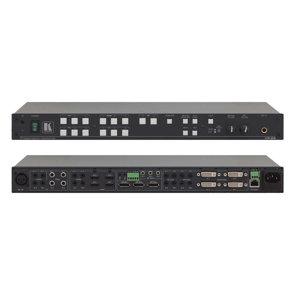 SELETOR MULTI FORMATO COM 14 ENTRADAS (KRAMER)