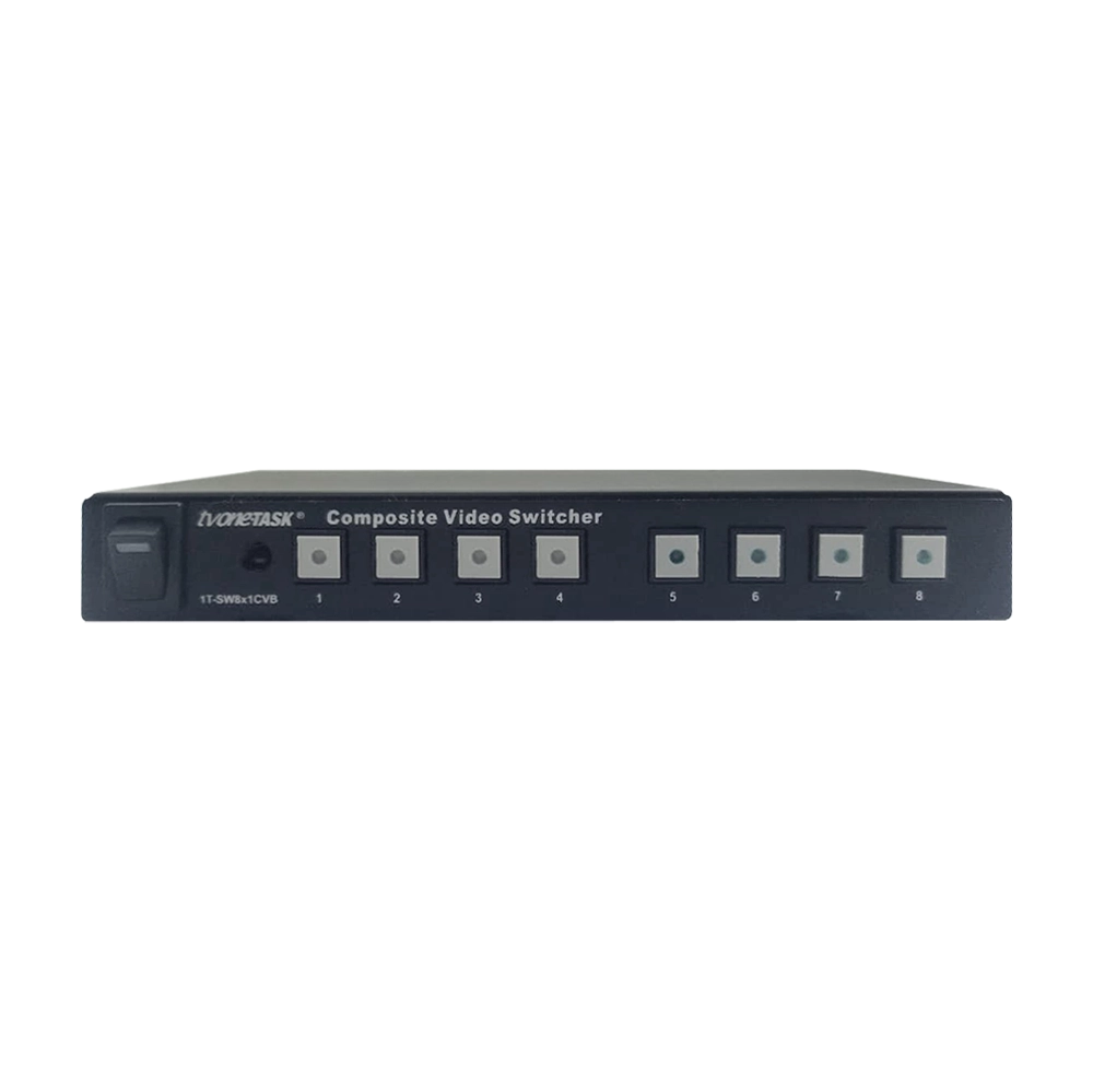 Seletor Switcher SDI Profissional 8 entradas para 1 saída BNC (TV ONE)