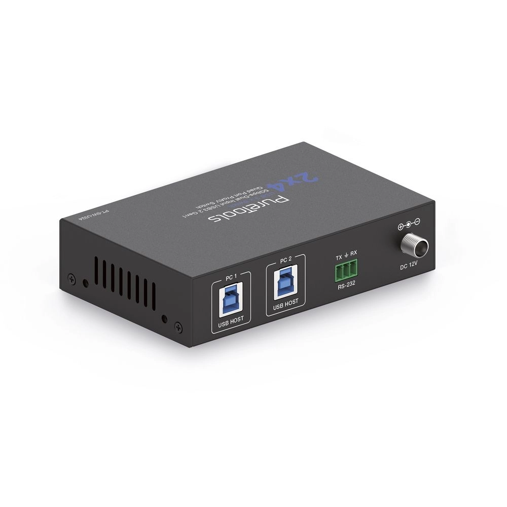 Seletor Switcher USB 3.2 GEN1 2 USB-B x 2 USB-C e 2 USB-A de 5 Gbps (PURELINK)