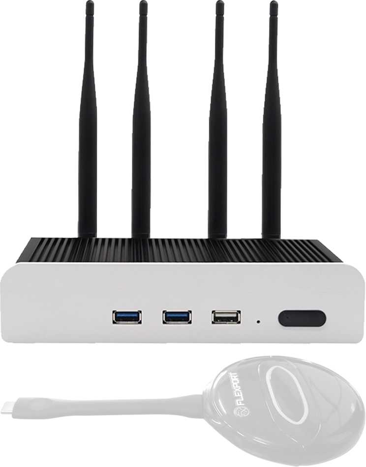 SISTEMA DE APRESENTAÇÃO WIRELESS 4K 60HZ (FLEXPORT)