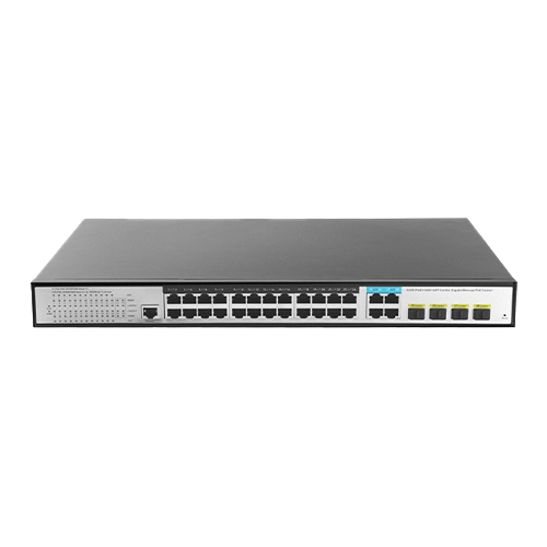 SELETOR OU SWITCH GERENCIAVEL ETHERNET PoE - 24 10/100/1000 (FLEXPORT)