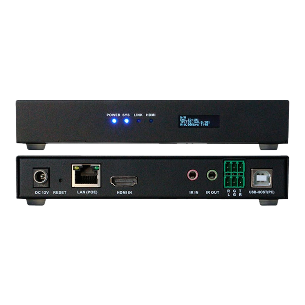 TRANSMISSOR HDMI SOBRE IP 1080P FUNÇÕES KVM MATRIX VIDEO WALL E MULTIVIEWER (FLEXPORT)