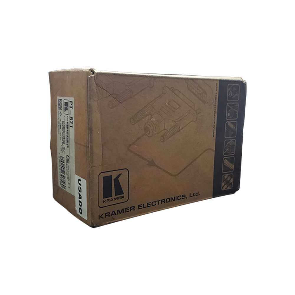 Transmissor HDMI Via Cabo de Rede Cat6 com HDTV, HDCP e 3D de até 100 Metros  (USADO - Kramer)