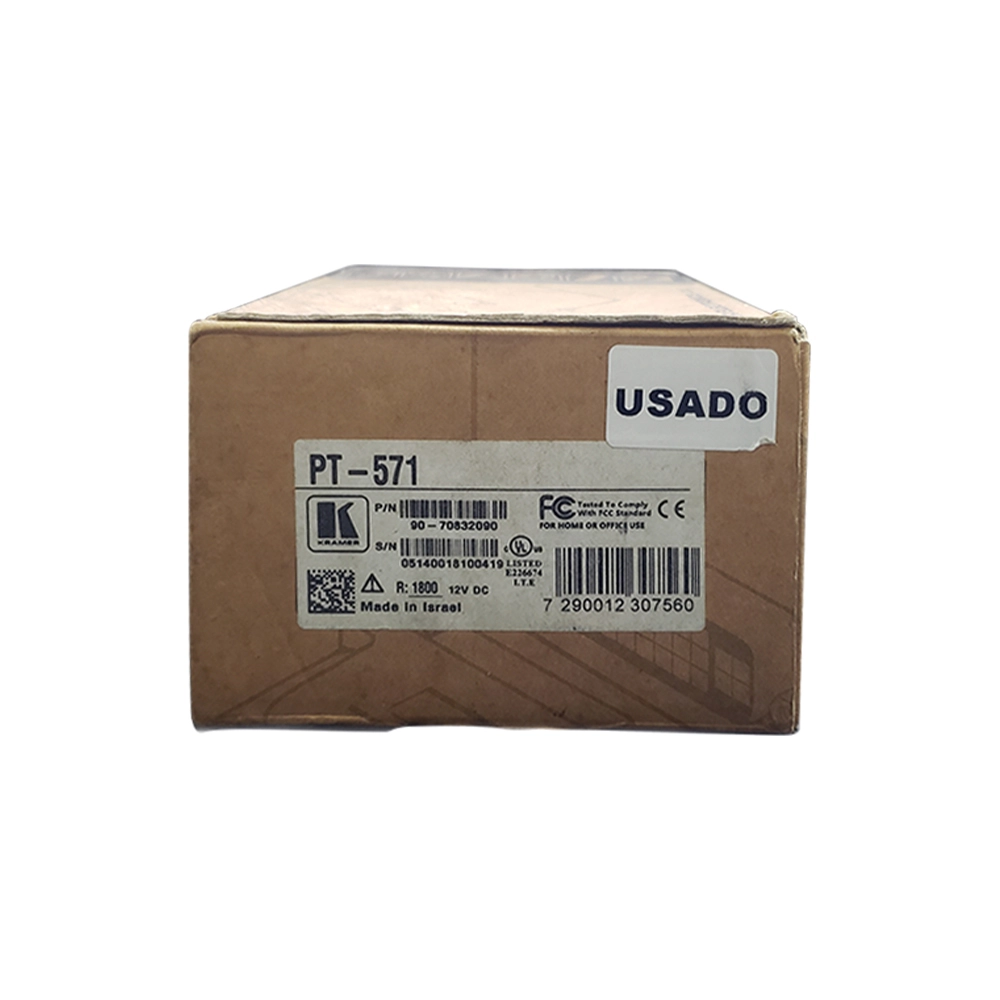 Transmissor HDMI Via Cabo de Rede Cat6 com HDTV, HDCP e 3D de até 100 Metros  (USADO - Kramer)